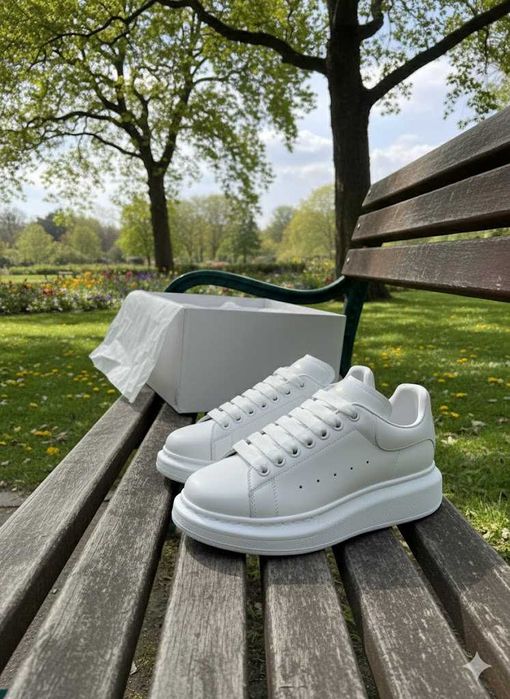 Adidasi Alexander Mc Q u e e n Full White - Full Box