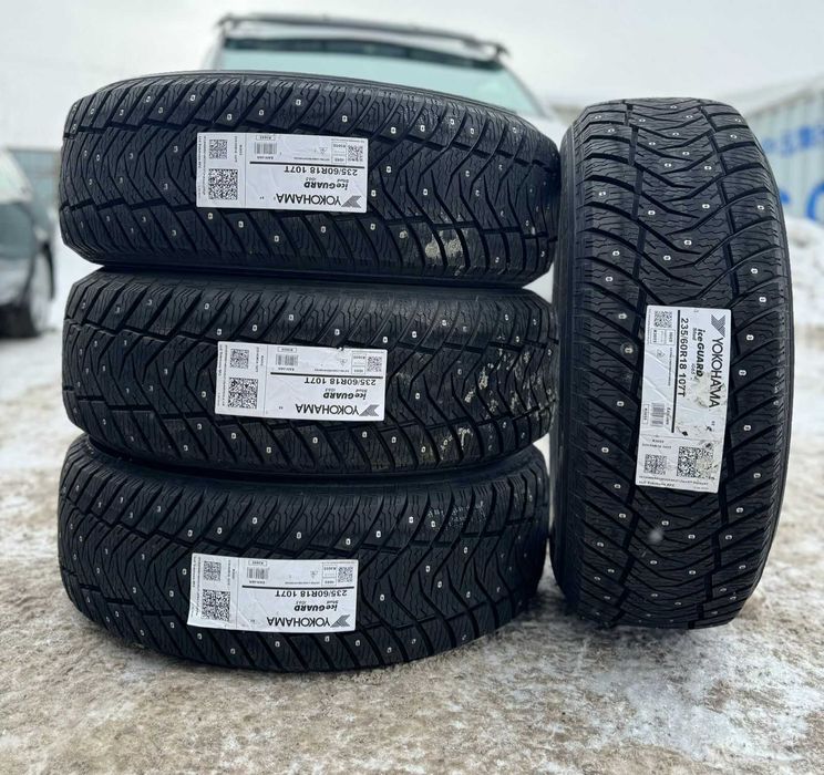 Новые зимние шины с шипами 235 60 R18 Yokohama Ice Guard IG65 свежие