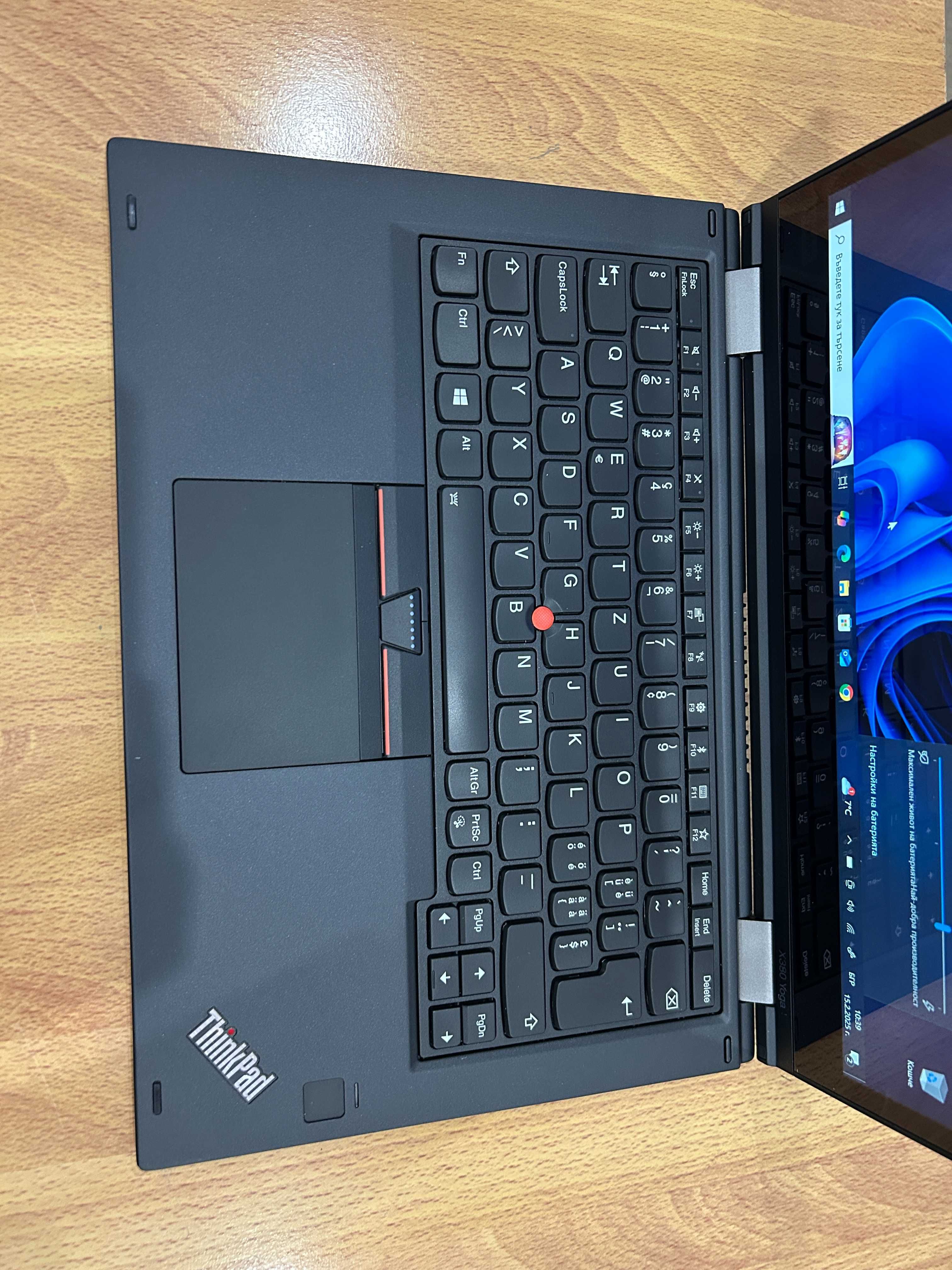 Лаптоп Lenovo X380 Yoga i5/8GB RAM/256GB с 3 месеца гаранция! ТЪЧ