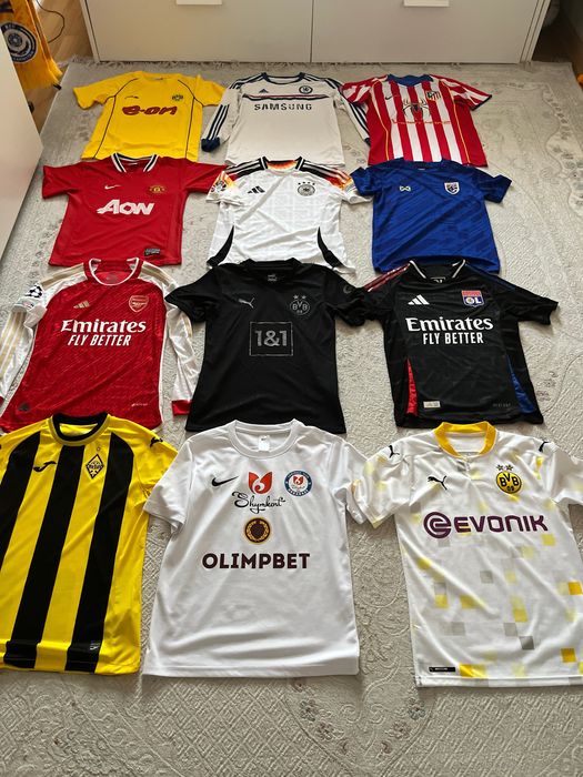 Размер S Формы Боруссии Дортмунд, Арсенала, Челси, МЮ, Кайрата и тд.