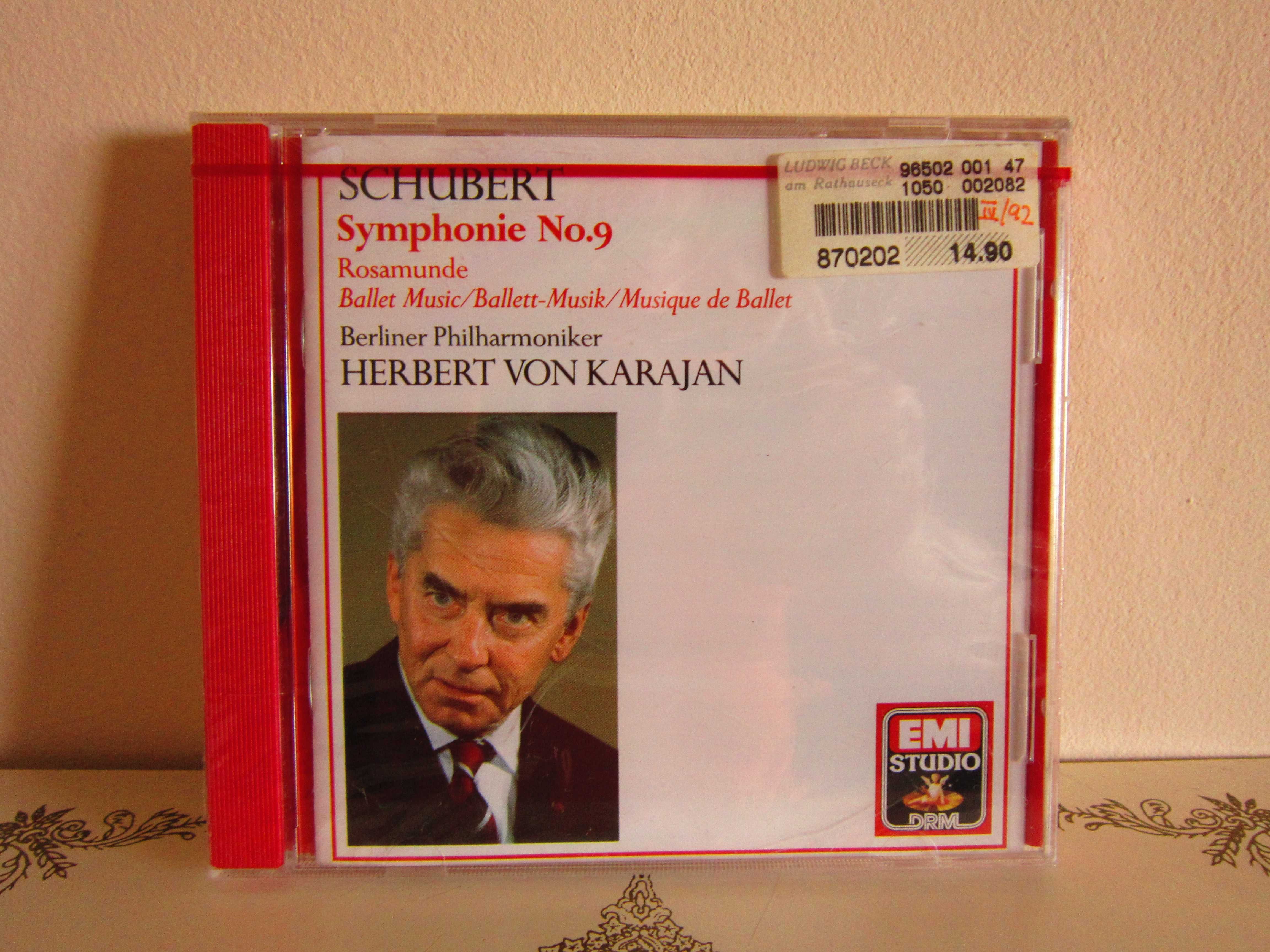 cd Schubert Symphonie 9 "The Great" & Rosamunde dir. Karajan-cadou rar