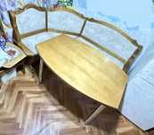 Кухонный уголок из натурального дерева