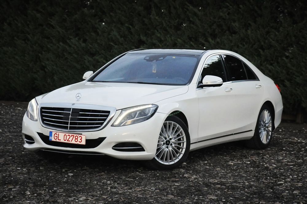 Mercedes-Benz S 350 4Matic 2015 258 CP E6 DTR NightVision Camera 360 Piele Ventilatie