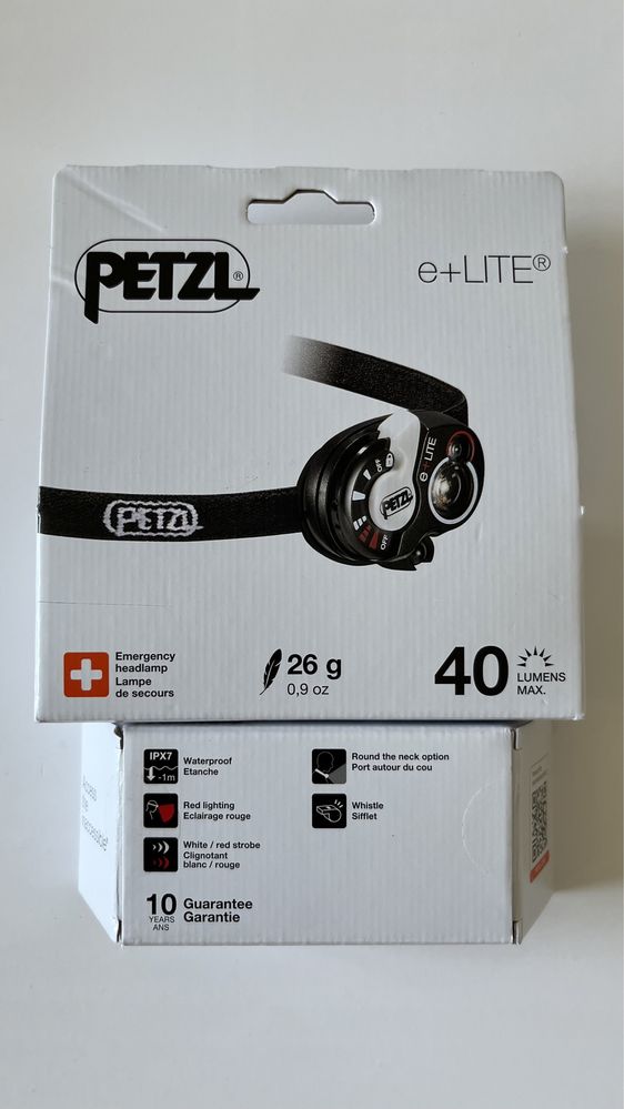 Налобный фонарь Petzl e+LITE