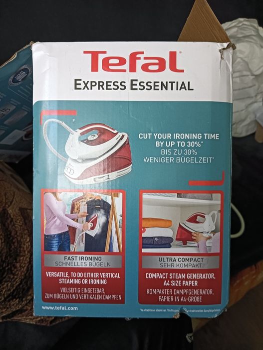 Stație de călcat cu abur Tefal SV6111E1 Express Essential, 2200W