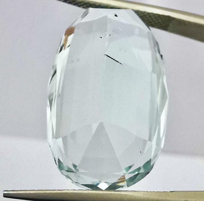 Acvamarin natural de 17,34 ct cu certificat ALGT