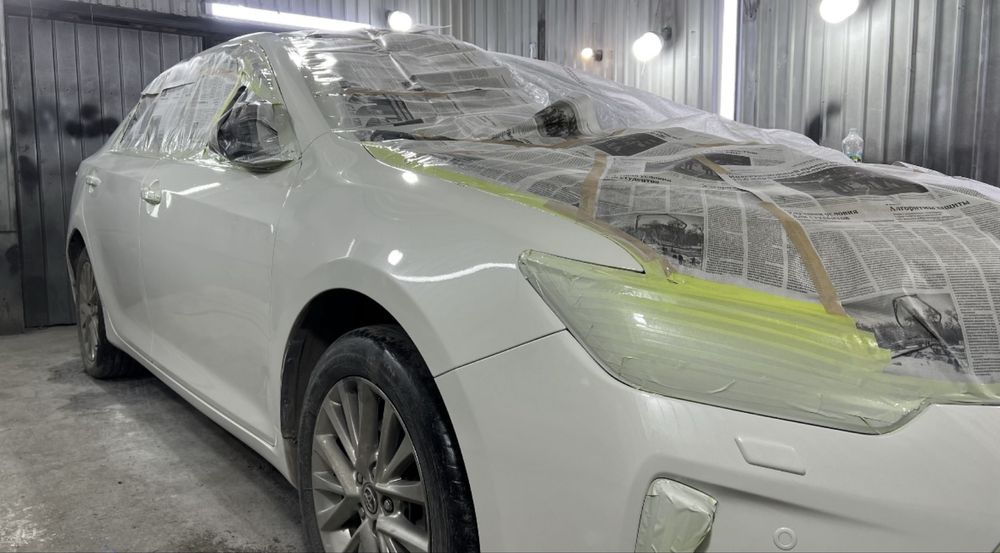 Покраска авто польная детальное ремонт покраска бампера покраска перех