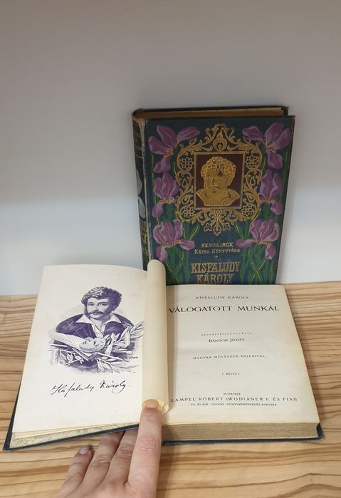 Set 2 volume rare – Kisfaludy Károly – “Munkái”