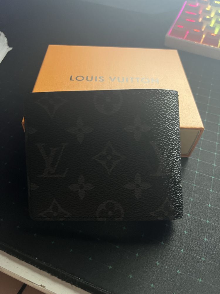 Portofel Piele Louis Vuitton Lv Monogram negru