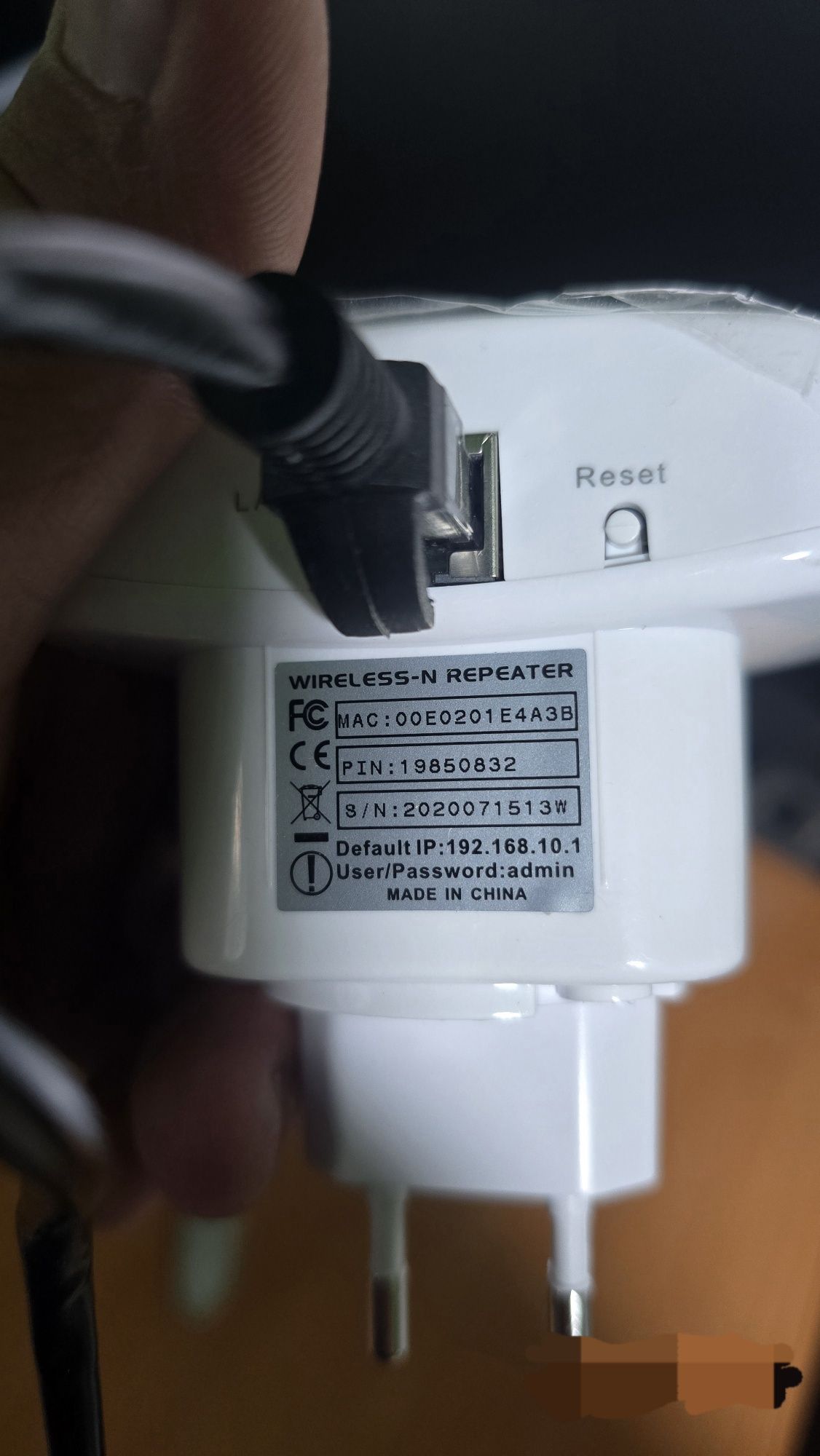 Amplificator Semnal Retea Wireless-N, WiFi Repeater transmisie 300Mbps