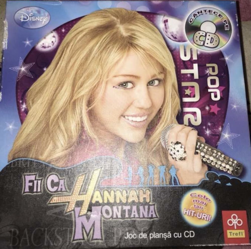 Jocul “ fii ca hannah montana “ plus CD