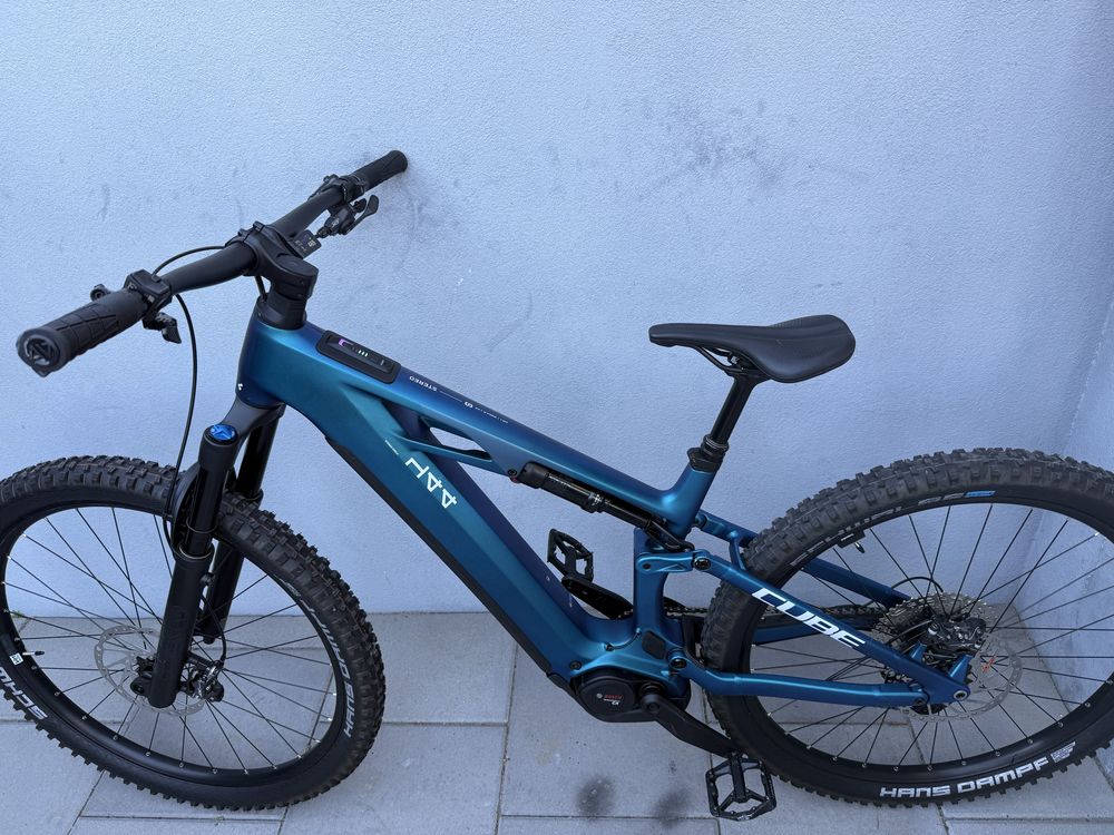 Bicicleta electrica Cube stereo