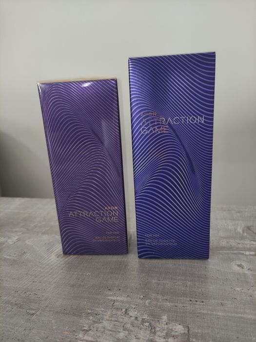 Set parfumuri Attraction game/ avon / pentru femeil/ pentru bărbați/