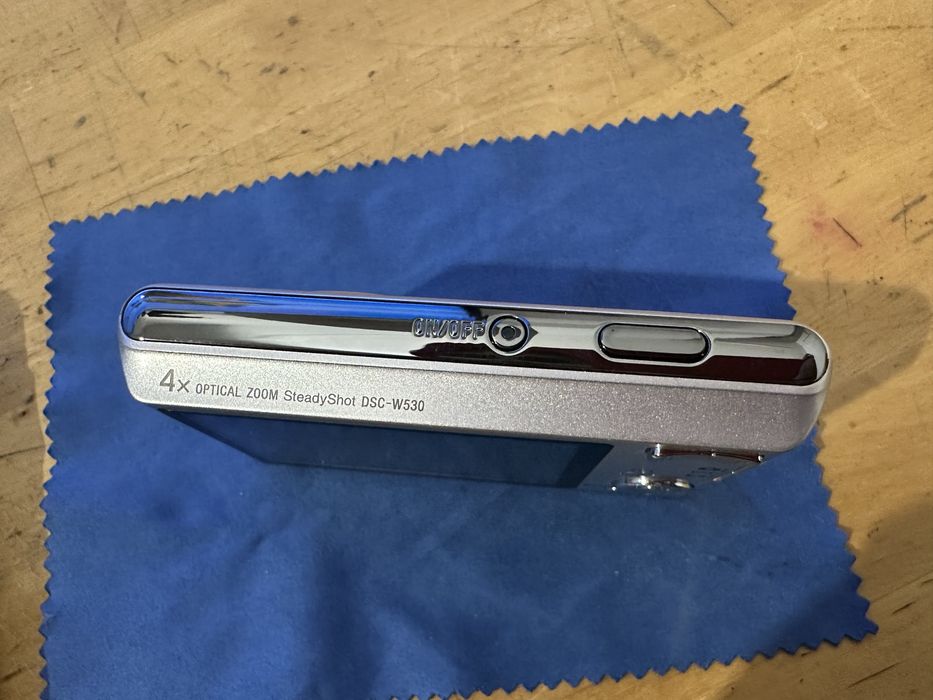 Sony dsc-w530 de culoare argintiu