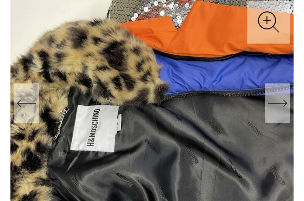 Jacheta Moschino & hm  mărimea L