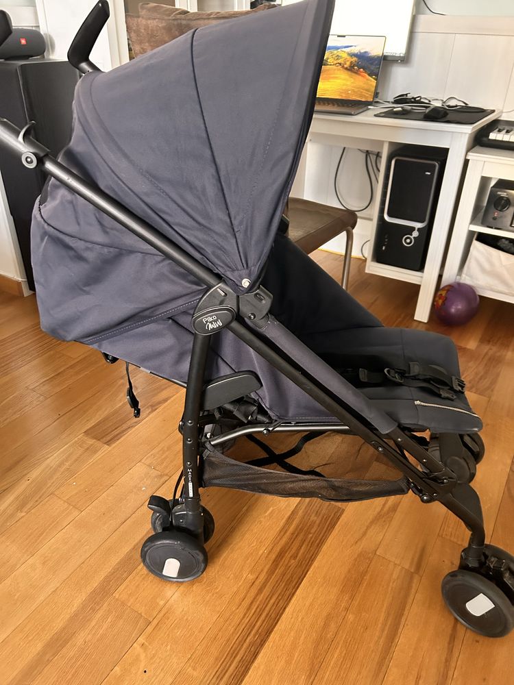 Carucior Mini, Peg Perego, Bleumarin/Negru