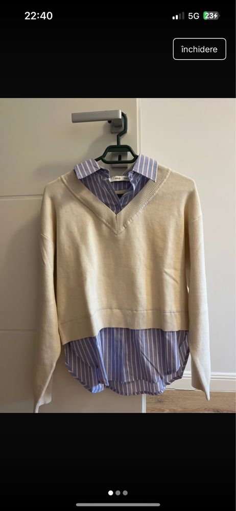 Camasa tip bluza Mango