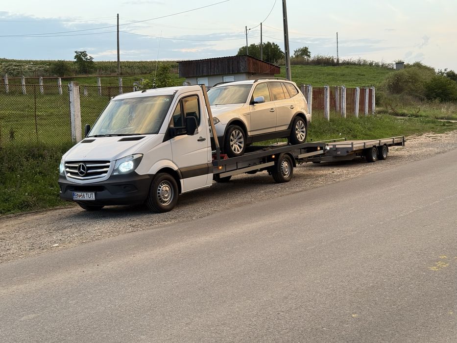 Tractari auto!.Platforma remorcare, transport auto si utilaje