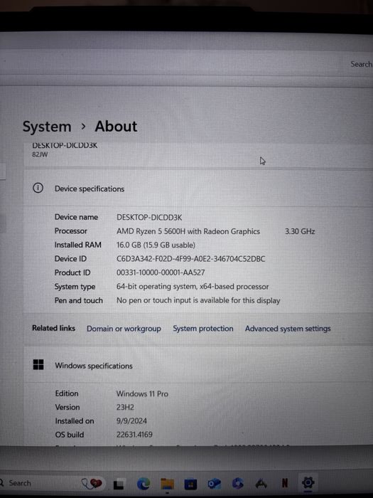 Laptop Gaming Vand/Schimb cu ceva mai bun Lenovo Legion 5 15Ach6