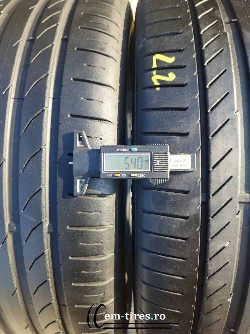 SET 2 Anvelope Vara 245/40 R20 CONTINENTAL ContiSportContact 5 95W
