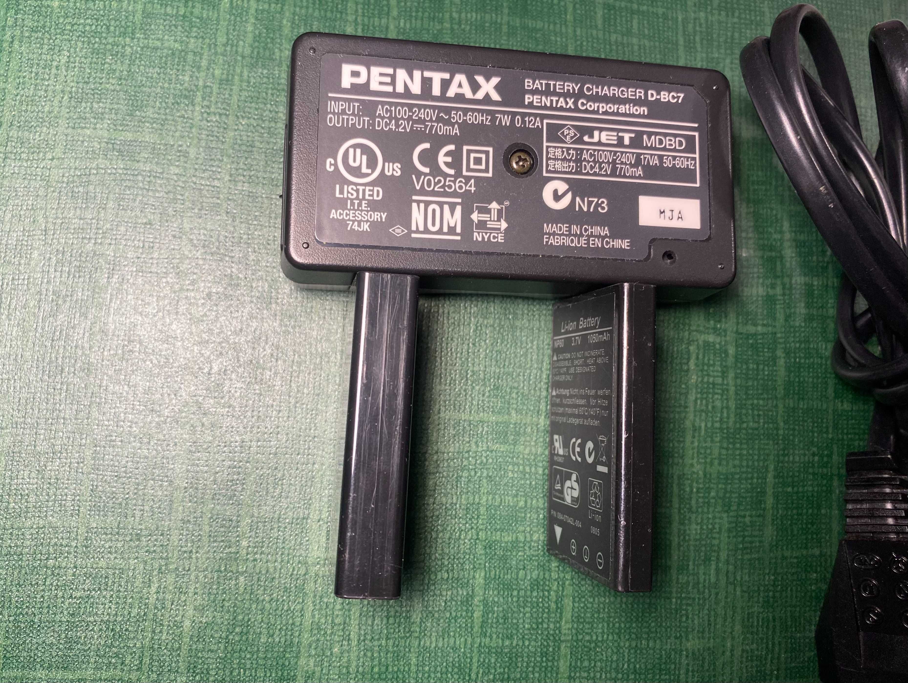 Încărcător Pentax D-BC7 Original D-LI2 I7 Optio450 550 555 750 MX MX4
