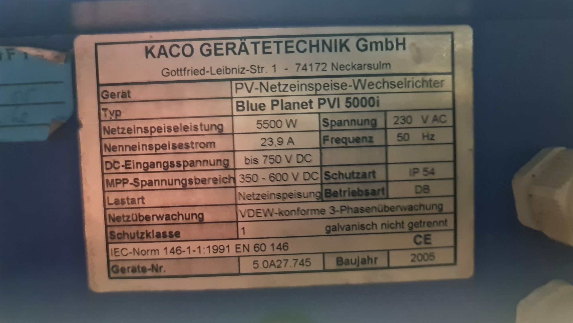 Invertor on-grid 4.4kw panou solar fotovoltaic prosumator multiloader