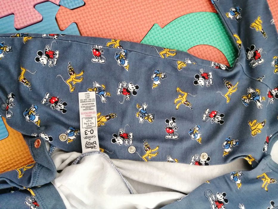 Нова бебешка къса дрешка 3 м. 62 см. и Бебешки ромпър от 0-3м.