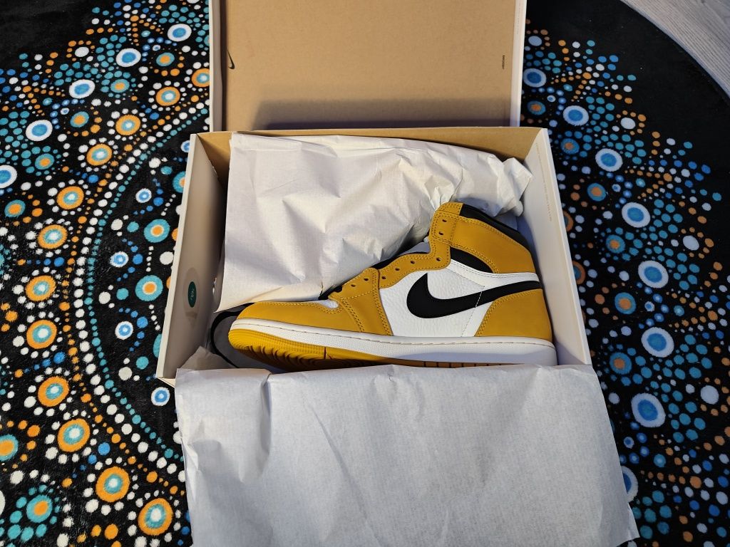 Air Jordan 1 yellow ochre US 10 EU 44