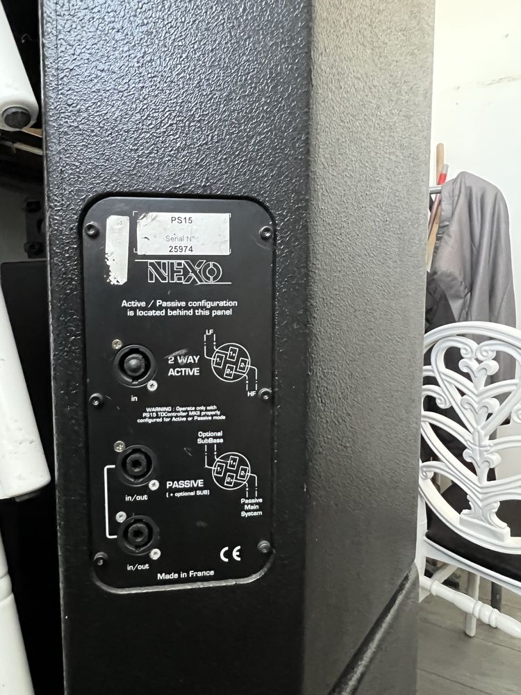 Vand sistem Nexo , Ps15 , LS18 , procesor nexo DTD-TU
