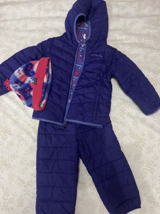 Детски ски екип двулицев Columbia  12-24 м