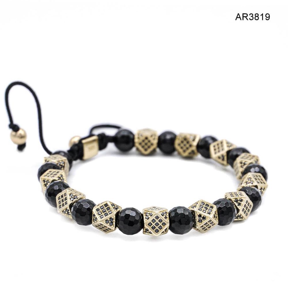 Bratara aur 14K model nou unisex ARJEWELS- [AR3819]