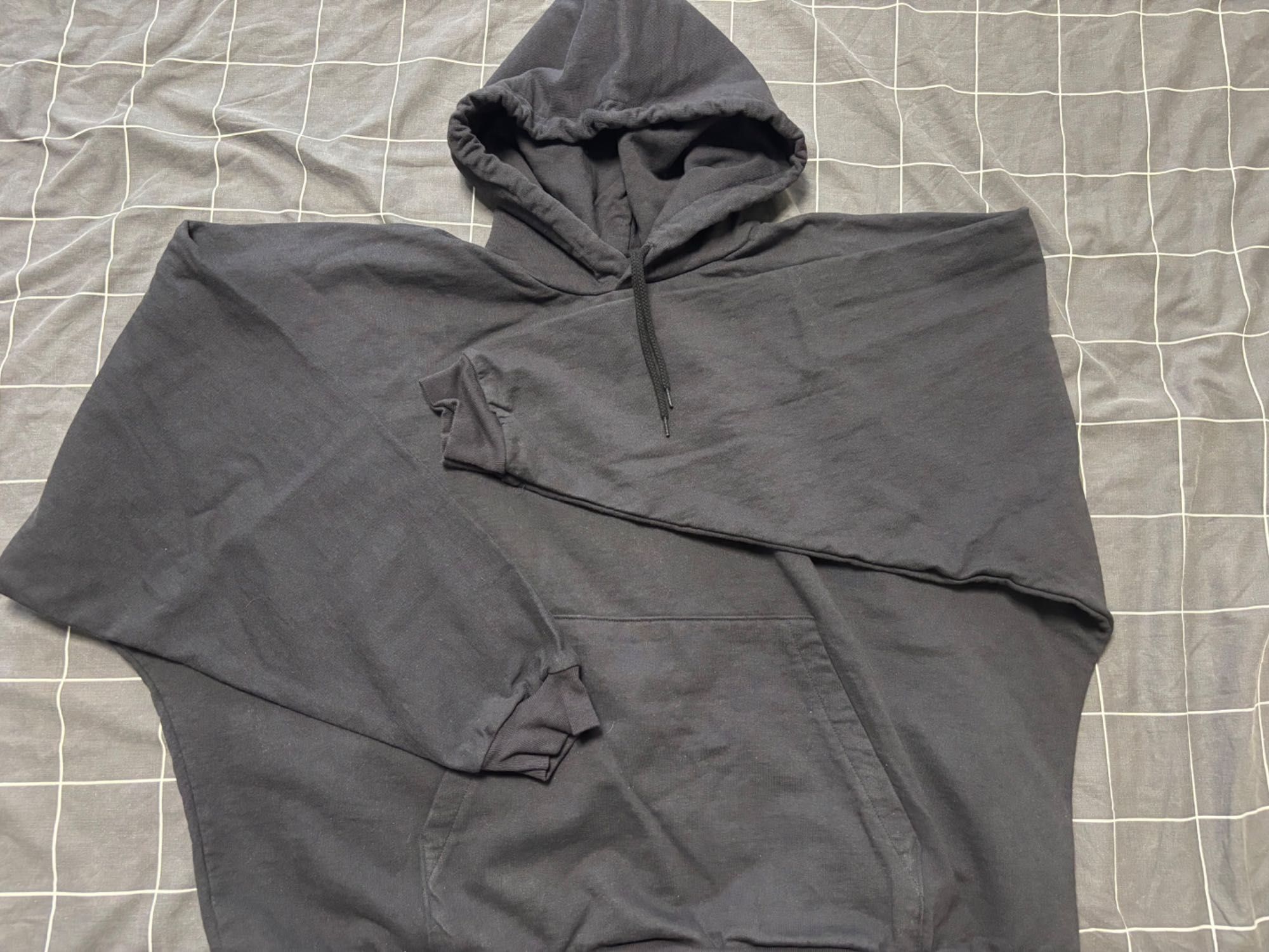 Yeezy Hoodie Черно и Сиво