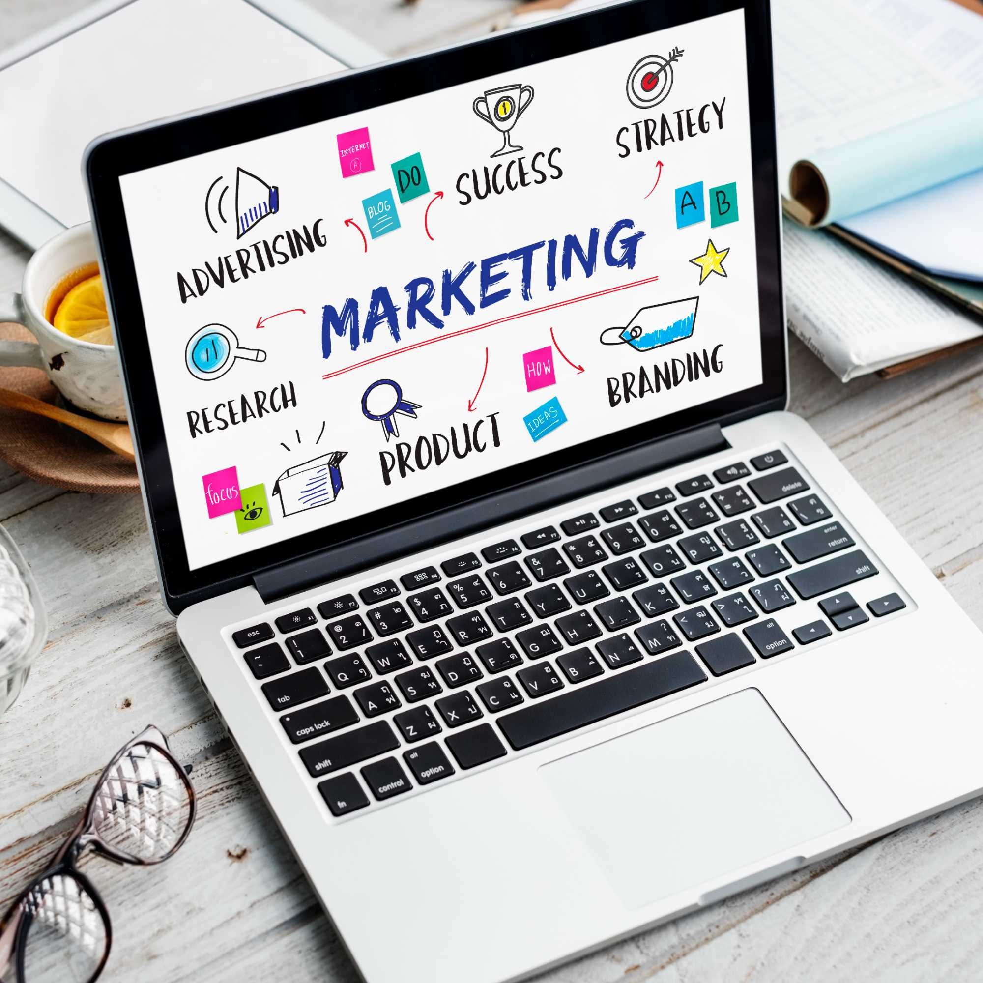 Publicitate și web design: SEO, Google Ads, și Social Media Manager