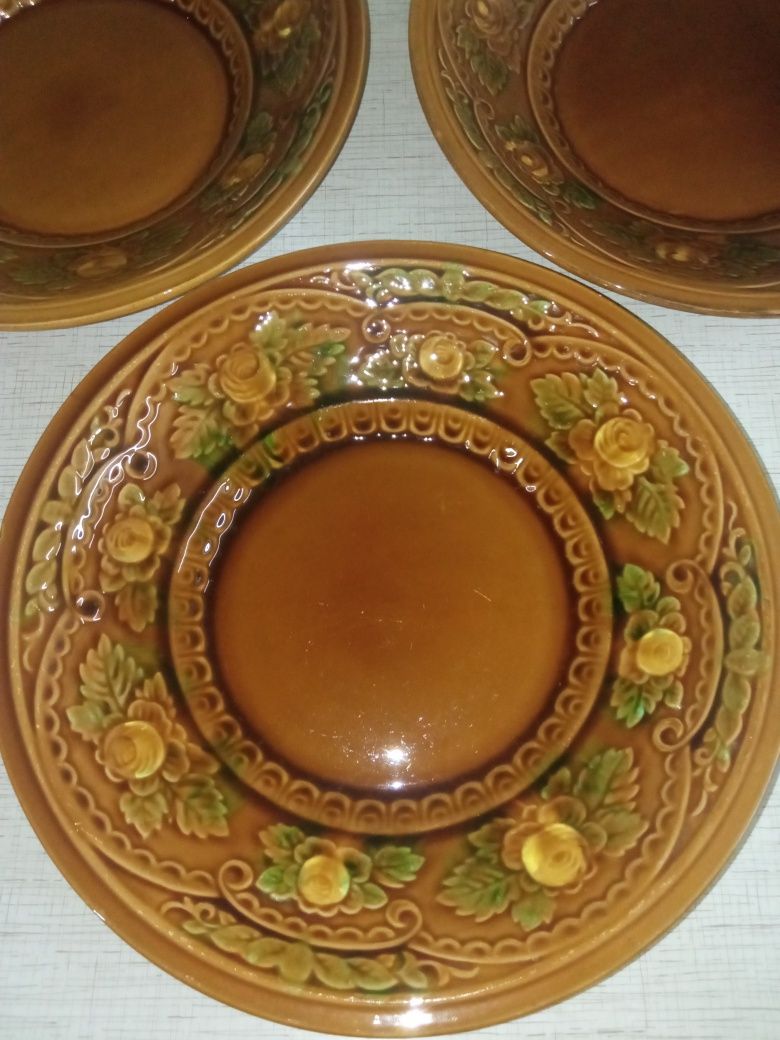 Тарелки керамические