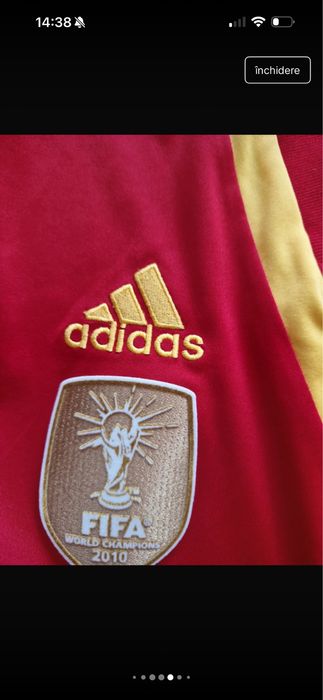 Tricou Spania - marimea L - cupa mondiala 2010