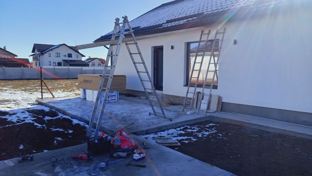 Montaj acoperisuri,dulgheri,mansardari,vopsitorii