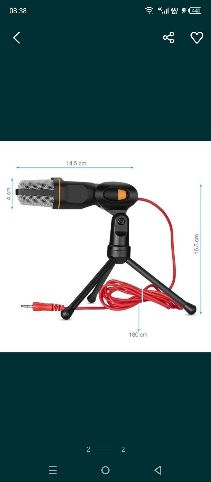 Продам Микрофон SF-666 Condenser microphone