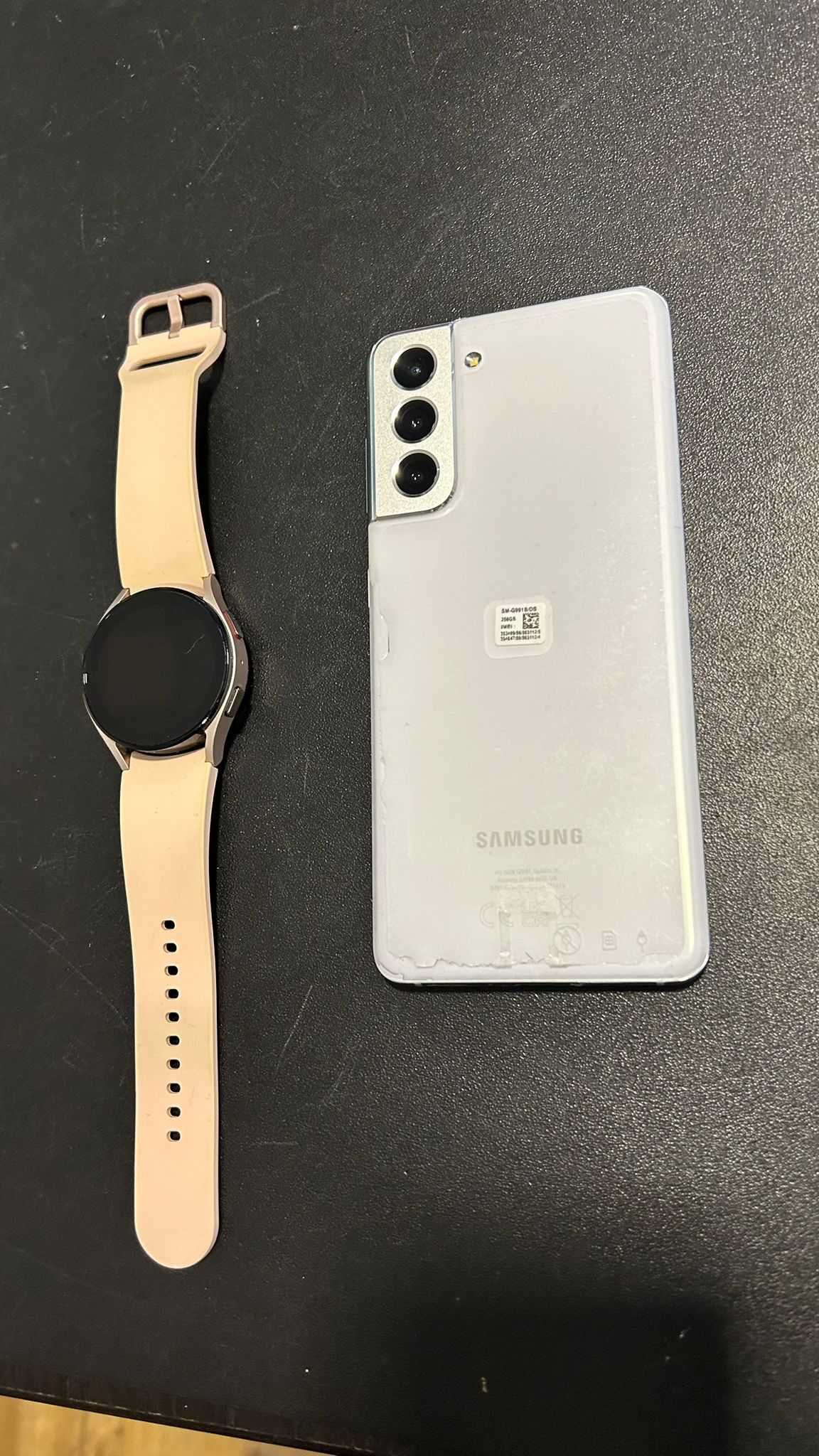Samsung Galaxy S21 5G 256 GB White + Samsung Galaxy Watch 5