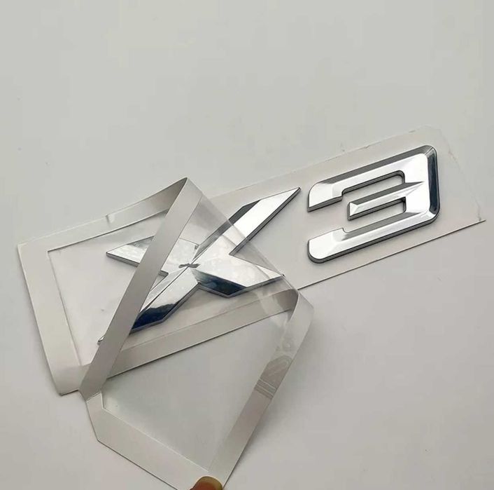 Set embleme BMW X3 xdrive 20d / Stema Sigla Emblema Sticker Scris
