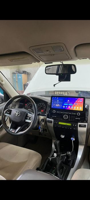 Автомагнитолы на базе андроид в стиле Тесла,  замена руля под LC 300