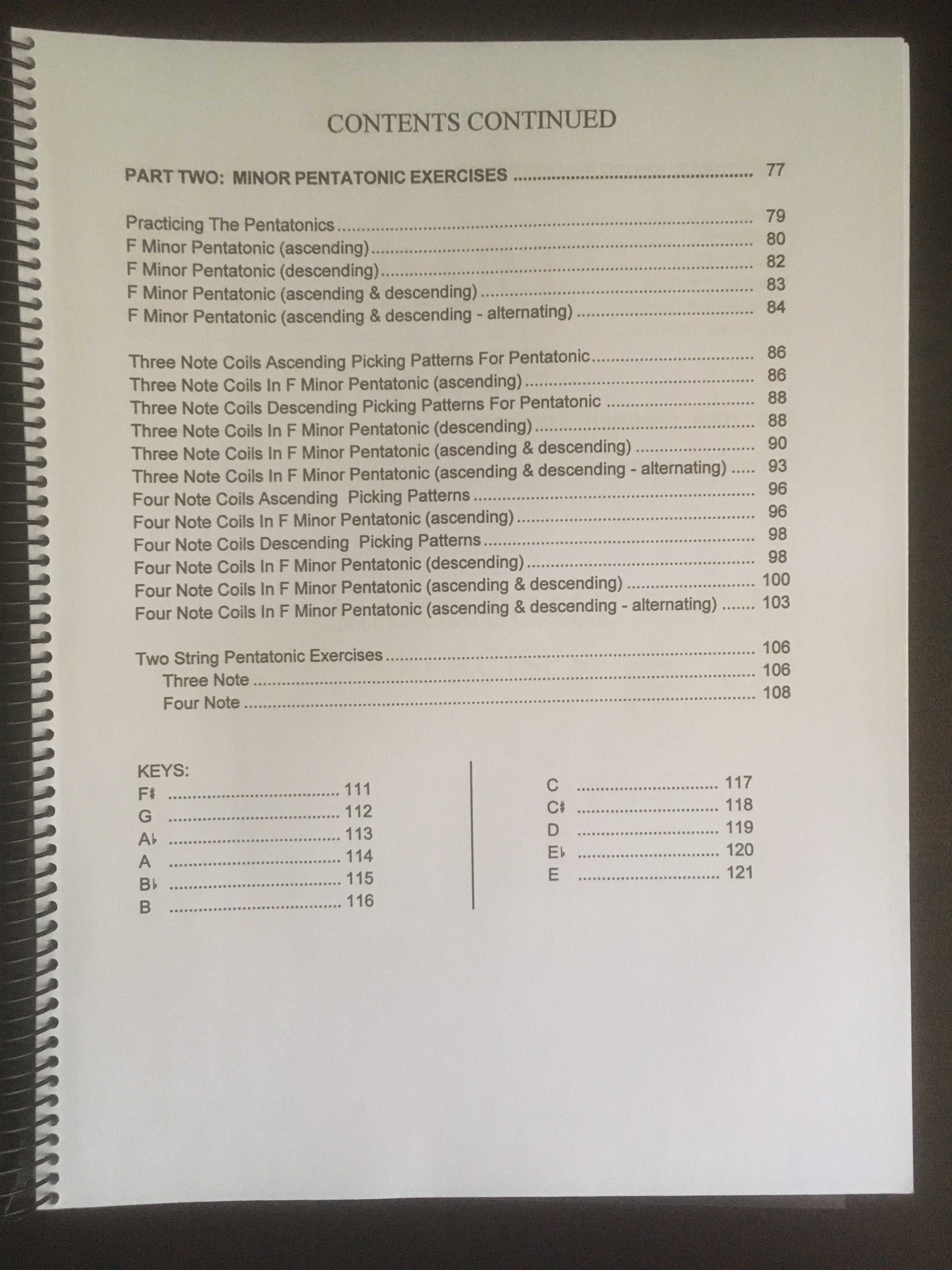 Книга за китара The Guitar Grimoire (The Exercise Book)