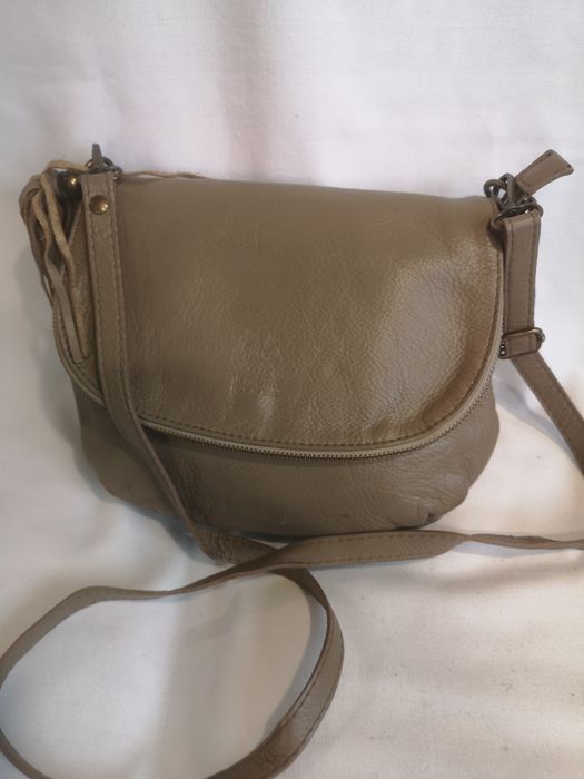 Чанта естествена кожа