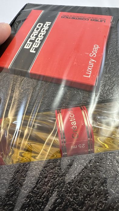 Vintage! Karl Lagerfeld si Enrico Ferrari set parfum cu sapun