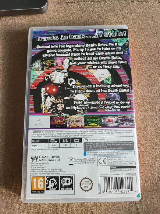 Travis Strikes Again No more Heroes Nintendo Switch