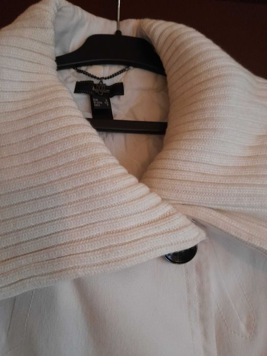 Haina scurta dama, alba material bumbac 100 %, captuseala matlasata S