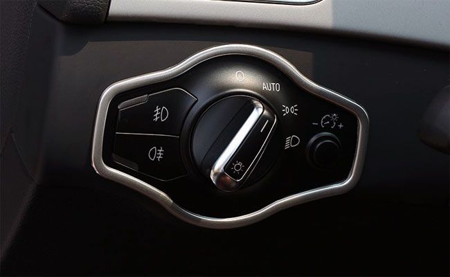 Ornament metalic rama bloc lumini - Audi A4 (B8), A5, Q5