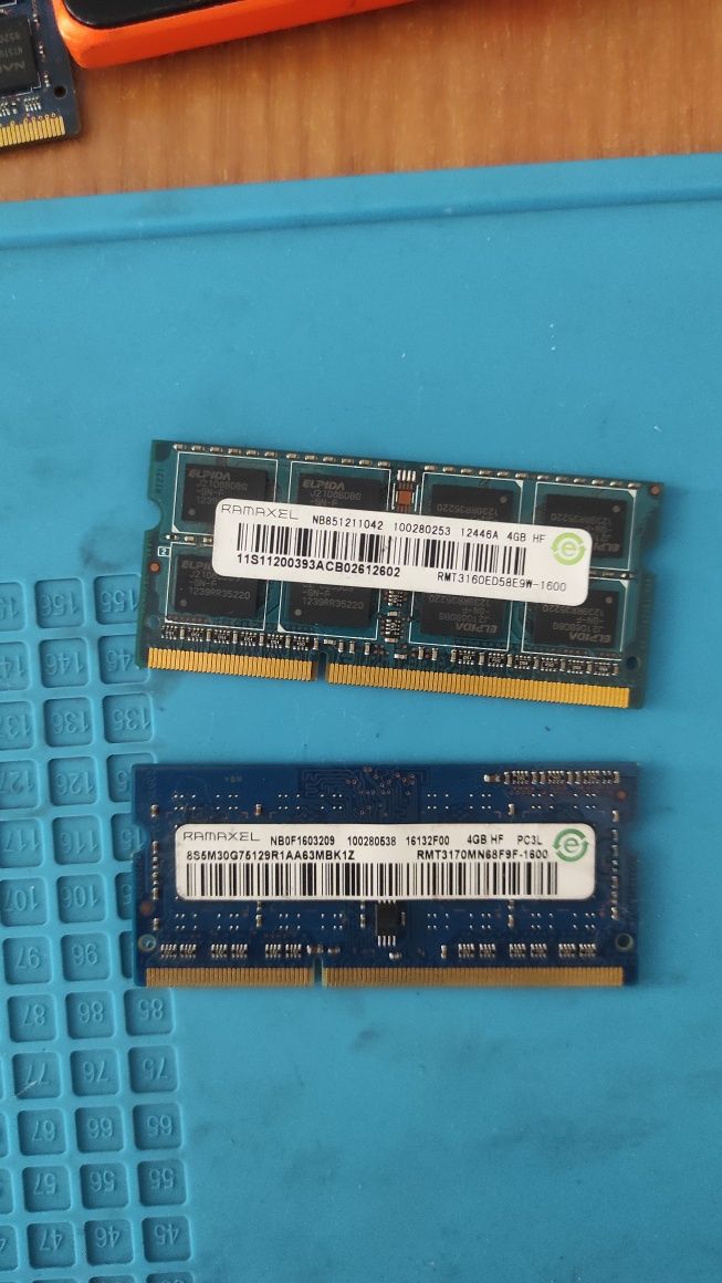 So-Dimm DDR2 и DDR3L 2 GB и 4 GB