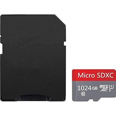 Нова Micro SD карта 1024 GB с адаптер / Class 10