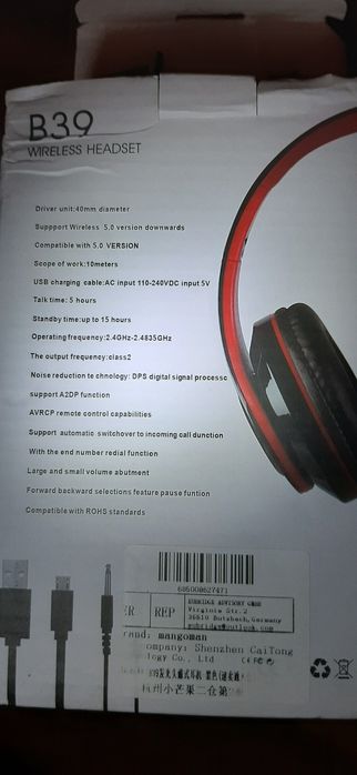 Căști bluetooth noi