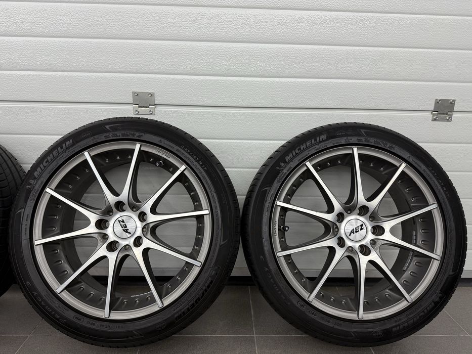 Jante AEZ 5x112 Vw Audi Skoda 225/45/r17 Michelin
